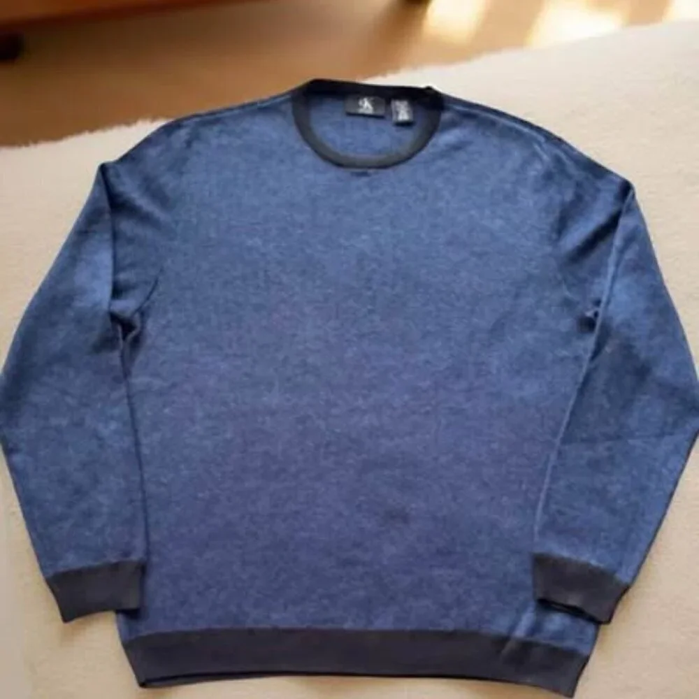 CK BLACK/BLUE SWEATER